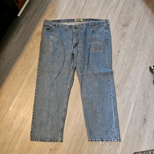 Wrangler Authentics Light Wash 10ZM200VS Denim Jeans Mens Size 50 x 30